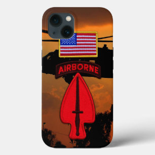 Speciale operaties USASOC veteranen vets patch iPhone 13 Hoesje