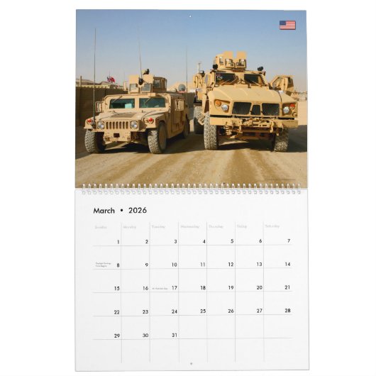 SPECIALE OPS - Speciale voertuigen voor vluchtuitv Kalender (Mar 2026)