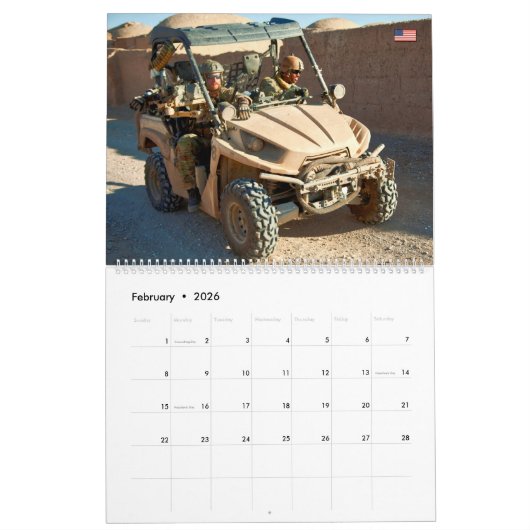 SPECIALE OPS - Speciale voertuigen voor vluchtuitv Kalender (Feb 2026)