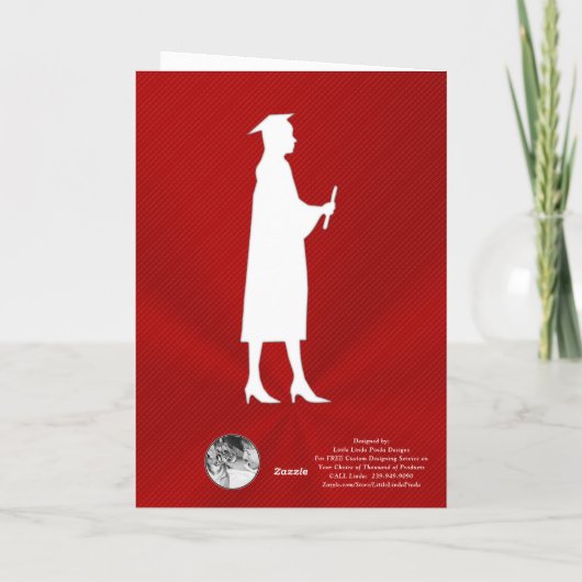 Speciale Orde, Afstuderen Kaart voor kleindochter, (Achterkant)