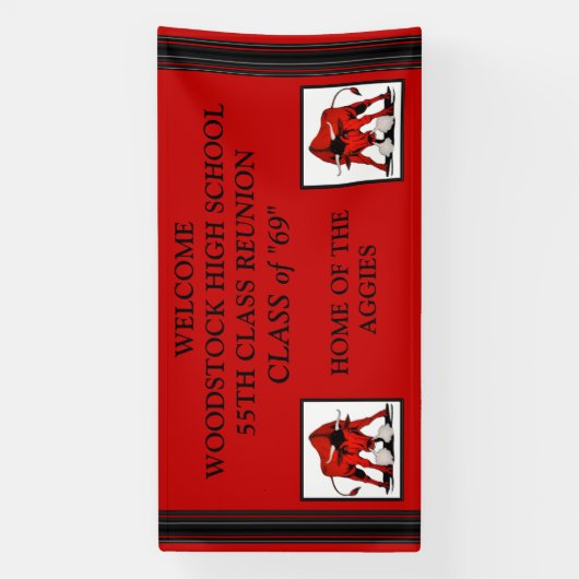 Speciale Orde Klasse van 69 Banner (Verticaal)