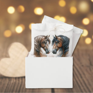 Speciale paarden Natuur bruiloft Bedankzakje