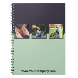 Speciale Paarse en blauwe verpleegkundige zorg Notitieboek