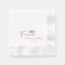 Speciale Paarse Pur bruiloft Bloemen