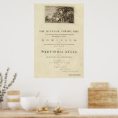 Speciale pagina voor de West-Indiase atlas Poster (Keuken)