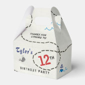 Speciale partij bij de Pirate Treasure Map Ship Wh Bedankdoosjes (Achterkant)