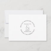 Speciale Pas getrouwd voor paren Bedankkaart (Voorkant)