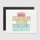 Speciale personen geboren in augustus - augustus 2 (Voorkant / Achterkant)