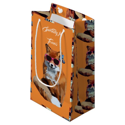 Speciale persoonlijke cadeautas (Voorkant Gekanteld)