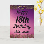 Speciale persoonlijke verjaardagskaart met leeftij kaart (Gele Bloem)