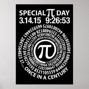 Speciale Pi Dag 2015, Spiral Poster