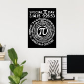 Speciale Pi Dag 2015, Spiral Poster (Thuiskantoor)