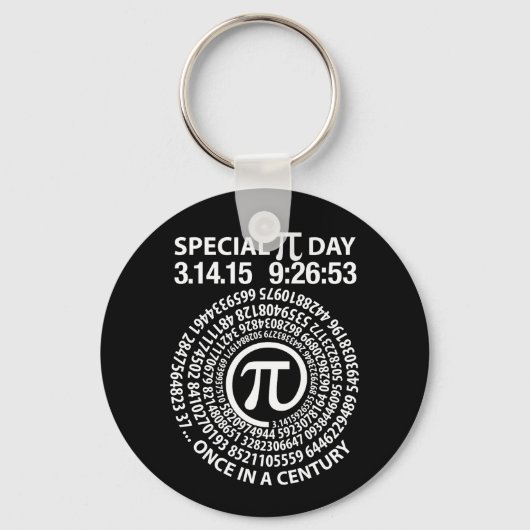 Speciale Pi Dag 2015, Spiral Sleutelhanger (Voorkant)
