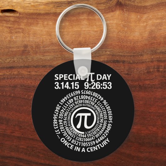 Speciale Pi Dag 2015, Spiral Sleutelhanger (Voorkant)