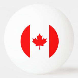 Speciale ping pong bal met vlag van Canada Pingpongbal