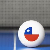 Speciale ping pong bal met vlag van Chili Pingpongbal (Net)