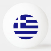 Speciale ping pong bal met vlag van Griekenland Pingpongbal (Voorkant)