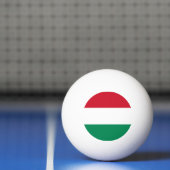 Speciale ping pong bal met vlag van Hongarije Pingpongbal (Net)