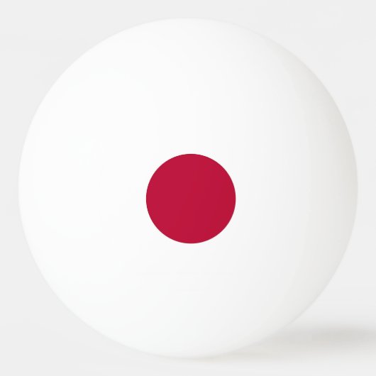 Speciale ping pong bal met vlag van Japan Pingpongbal (Achterkant)