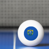 Speciale ping pong bal met vlag van Nevada Pingpongbal (Net)