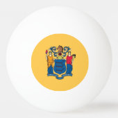 Speciale ping pong bal met vlag van New Jersey Pingpongbal (Achterkant)