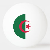 Speciale pingpongbal met vlag van Algerije (Voorkant)