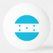 Speciale pingpongbal met vlag van Honduras (Voorkant)