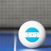 Speciale pingpongbal met vlag van Honduras (Net)