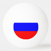 Speciale pingpongbal met vlag van Rusland (Voorkant)
