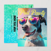 Speciale pool voor uw hond briefkaart (Voorkant / Achterkant)