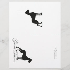 Speciale pop op Great Dane-kaarten