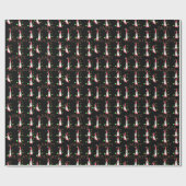 Speciale Prettige feestdagen Ho Ho Ho Ink Sketch S Cadeaupapier (Vlak)