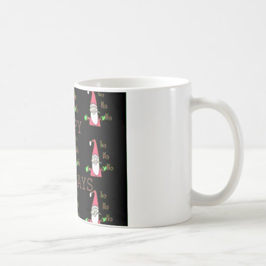 Speciale Prettige feestdagen Ho Ho Ho Ink Sketch S Koffiemok (Rechts)