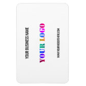 Speciale promotie op je website voor je Logo Magneet (Verticaal)