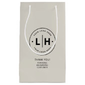 Speciale promotie voor zakelijke Logo Klein Cadeauzakje (Voorkant)