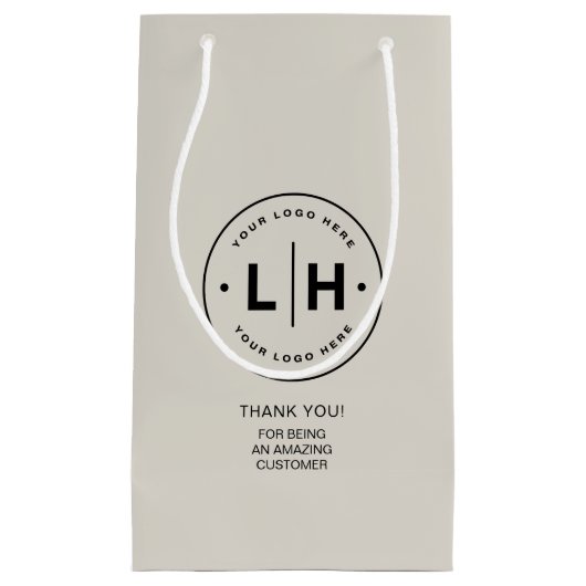 Speciale promotie voor zakelijke Logo Klein Cadeauzakje (Voorkant)