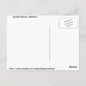 Speciale Recon BN Briefkaart (Achterkant)