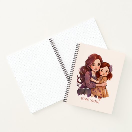 Speciale reservemoeder en dochter notitieboek (Binnen)