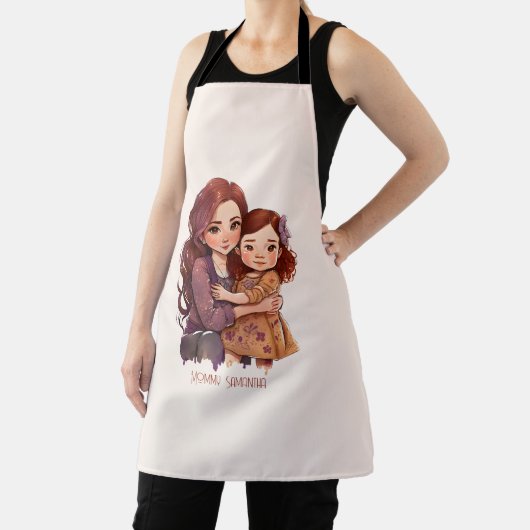 Speciale reservemoeder en dochter schort (Insitu)