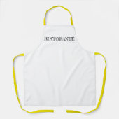 Speciale Rıstorante Schort Ontwerpen (Voorkant)