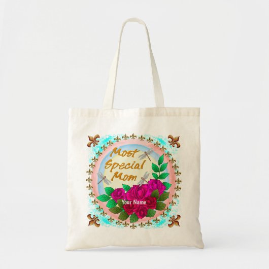 Speciale Rozen voor mama Tote Bag (Voorkant)