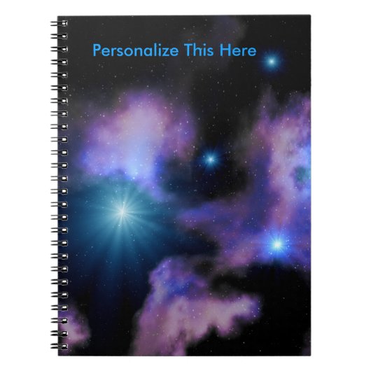 Speciale Sci Fi neusspiraal-laptop Notitieboek (Voorkant)