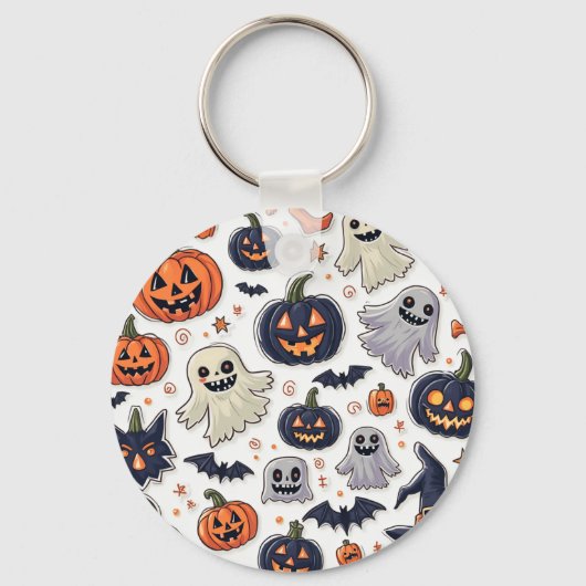 Speciale sleutelhanger voor Halloween Day. (Achterkant)