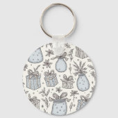 Speciale sleutelhanger voor het kerstseizoen. (Achterkant)