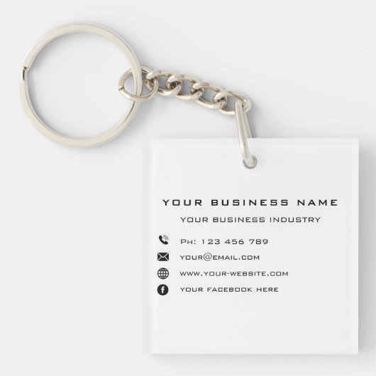 Speciale Sleutelhanger voor speciale acties van be (Voorkant)