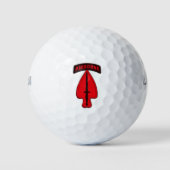 Speciale soc soc veteranen veteranenpleister golfballen (Voorkant)