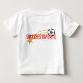 Speciale Soccer Star-Shirt voor baby's (Achterkant)