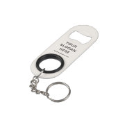 Speciale speciale actie voor Ivory Custom-Logo Mini Flessenopener (Achterkant Gekanteld)