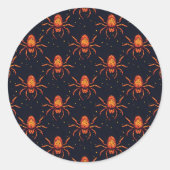 Speciale Spinnen Ronde Sticker (Voorkant)
