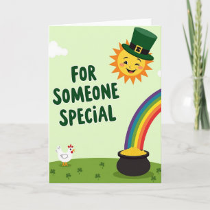 Speciale St. Patrick's Dag kaart